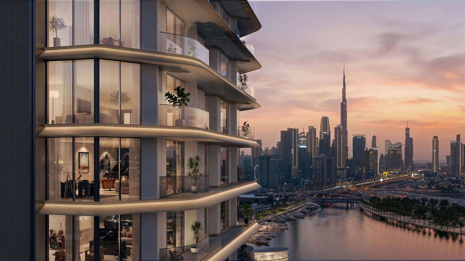 Résidence contemporaine sur plan à Dubaï