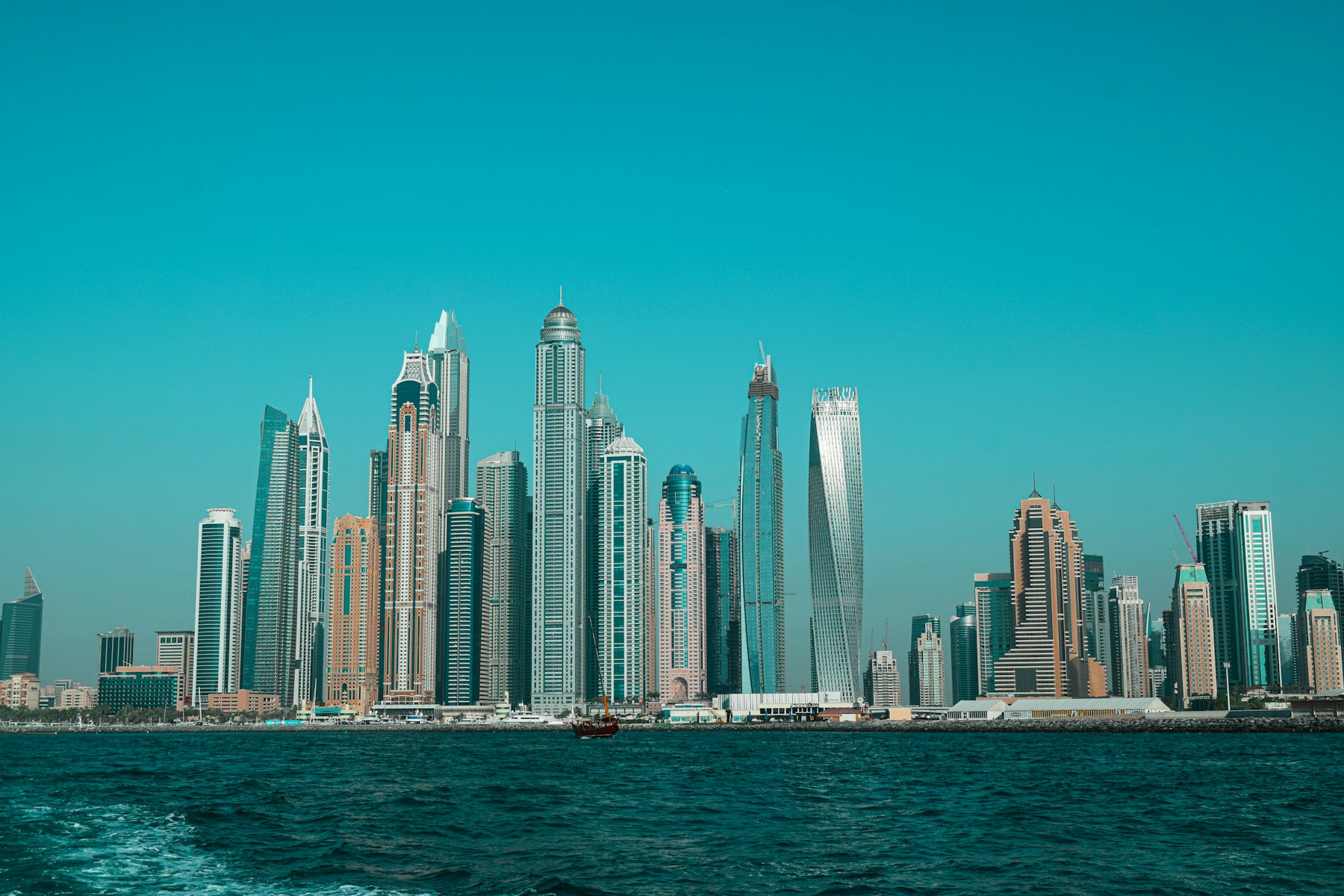 Vue sur Dubai Marina